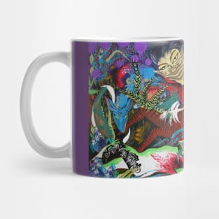 Chinese, Japanese, Asian, Manga, Anime, Tattoos, Rabbits Mug